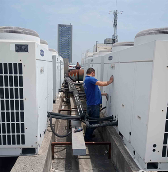 泰顺中央空调制热和不制冷系统维修方法